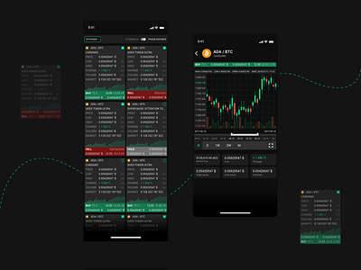 Artificial Intelligence platform for smart trading ai app design clean clean ui creative dark mode dashboad ios mobile app trading trading platform typography ui ux uxui web web design website website design