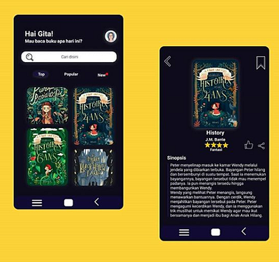 read-novel ui