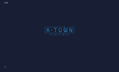 K-Town Perfume | Kuwait branding design icon illustration logo perfume typography vector