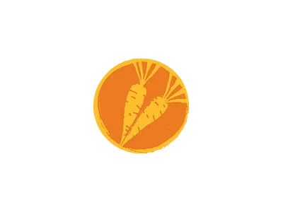 Rustic Carrots Logo - Heart - Healthy Eating bite carrot cooking diet eats food goodies groceries healthy healthy eating healthy food healthy lifestyle healthyfood heart icon logo meal nutrition snack symbol
