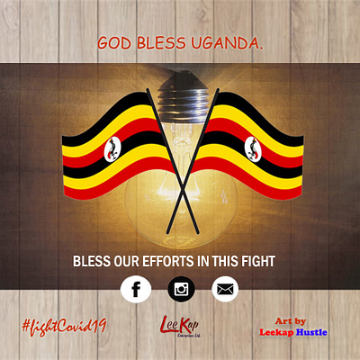 Covid19 Fight ad branding covid 19 graphicdesign leekap socialmedia uganda