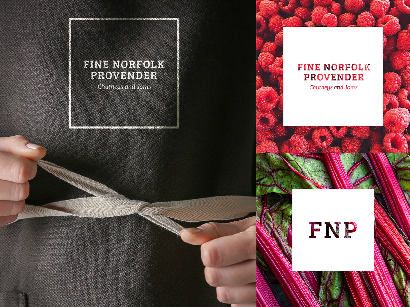Example of Fine Norfolk Provender Logo and Branding