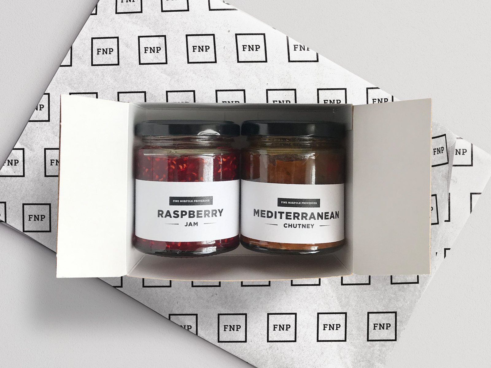 Example of Fine Norfolk Provender Packaging