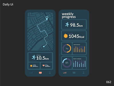 Workout of the Day - Daily Ui - 062 app dailyui dailyui062 dailyuichallange design dribbble illustration ui vector