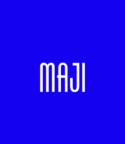 Maji. Luxury artesian mineral water brand. artesian branding corporate branding design illustrator logo luxury branding packaging packaging design photoshop