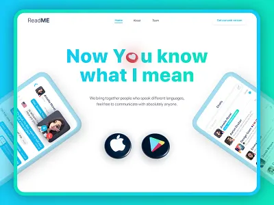 landing page | Messenger | Communication 3d android figma ios landing page mobile app design prototyping user experience user interface web design wireframing