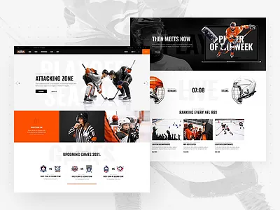 TopScorer - Sports WordPress Theme american football animation baseball basketball football hockey league orange rugby soccer sport club sports sports league sports team sports theme sportspress ui ux website wordpress