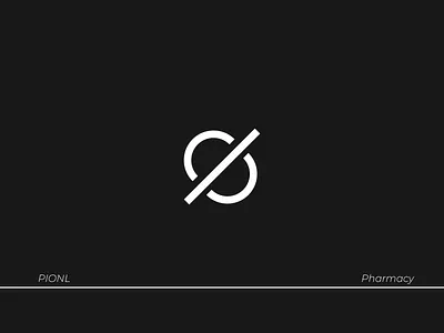 Pionl Pharma Logo brand identity branding design handmade lettering logo logodesign type typography