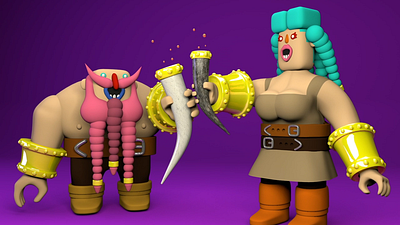 Skål 3d c4d character character design cheers maxon maxon3d modeling skal thor thorsday viking vikings