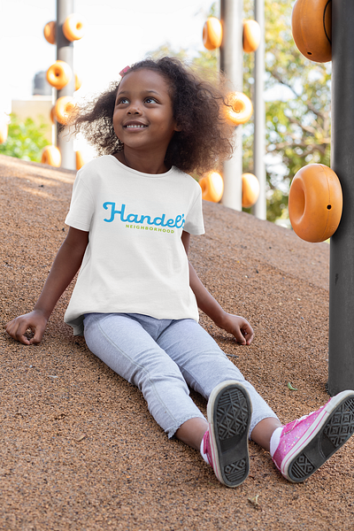 Handel's Neighborhood T-Shirt brand identity tshirt tshirt design