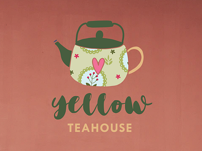 Logo design for tea branding design graphic design illustration logo typography vector