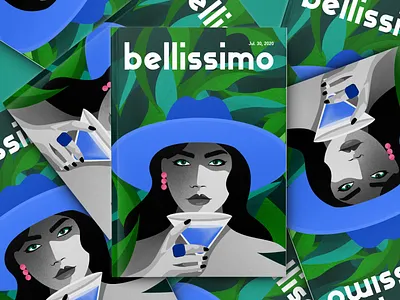 Magazine cover - July edition 2d adobe adobe illustrator adobe premiere branding colors design dribbble dribbblers editorial editorial design graphic graphicdesign illustration illustrator typogaphy vibrant
