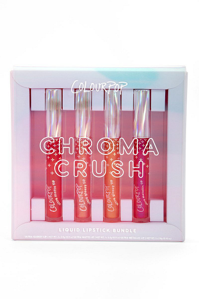 This Is Not A Dream: Chroma Crush branding campaign colourpop cosmetic packaging cosmetics creativedirection packaging packagingdesign photoshoot product shot