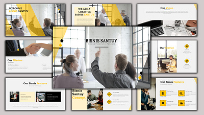 Bisnis santuy - creative business pwoerpoint template advertisement advertisement design advertisements businessplan corporate corporate design ecommerce ecommerce design enterpreneur enterprise infographics design marketing marketing agency planning powerpoint presentation powerpoint template presentation