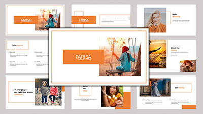 farisa - creative business powerpoint tempalte advertisement advertisement design advertisements corporate corporate design ecommerce ecommerce design enterpreneur enterprise fashion fashion design infographics design mockup powerpoint presentation powerpoint template presentation