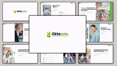 oktasale - creative business powerpoint template advertisement advertisement design advertisements corporate corporate design ecommerce ecommerce design enterpreneur enterprise fashion design infographics design marketing agency mockup powerpoint presentation powerpoint template presentation