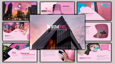 simpel - creative business powerpoint template advertisement corporate ecommerce enterpreneur enterprise infographics design mockup powerpoint presentation powerpoint template presentation