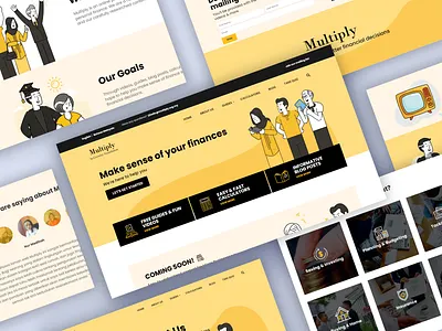 Fintech Website Design 3d adobe xd animation branding design figma fintech website graphic design logo mobile app motion graphics ui uiux ux vector website website design