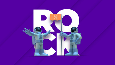 The Rocking Astronauts 3dart art artist artwork character creative design designer drawing graphic design illustration