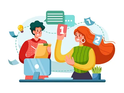 How to Become a Scrum Master career communication concept conference connection corporate employees illustration kanban board planning presentation progress project management scrum master startup strategy success successful teamwork todo