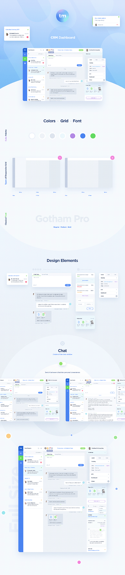 CRM Dashboard crm dashboard design figma ui user flow ux web design wireframing