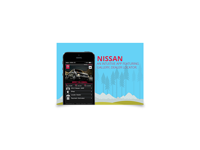 nissan design mobile ui ui