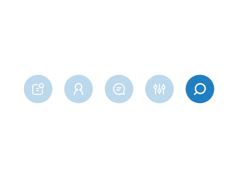 Search module adobe xd design interaction ui ux web