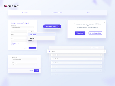 Fundingport- banking app appdesign banking app bankingapp desktop app desktop design finance finance app product design stepwise ui ux uxdesign uxdesigns webdesig