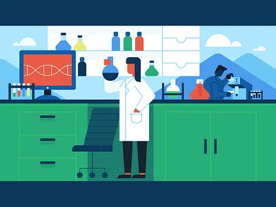 Medical 1 illustration medical care minimal vector