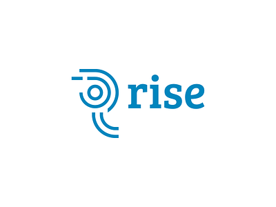 R rise brand letter letter r logo logo design logodesign logotype r rise roller sign