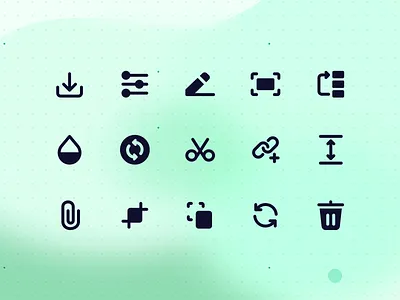 Editor Icon Group animation design icon