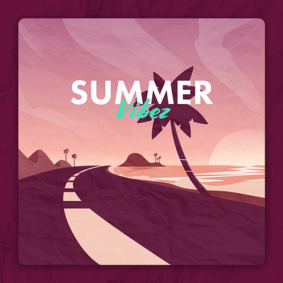 summer vibez beach drive illustraion inspiration music nature reds road sea summer summer camp summer party sunset surf surfing tour travel trees vibez waves