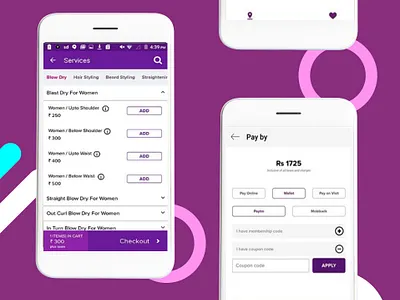purple com app design ios app mobile app mobile app design mobile design mobile ui portfolio queppelin uidesign