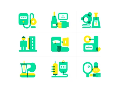 ICON app design healthy icon illustration logo ui 应用 插图
