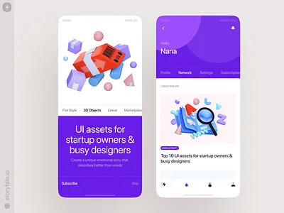 3D Boom Illustrations 💥 3d app design boom colorful design illustration objects product storytale ui volumetric