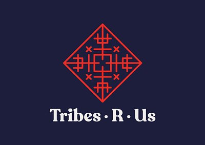 Tribes•R•Us logo branding ethnic mangyan pakudos pattern philippines tribes