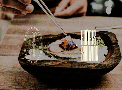 Unused logo - HSP art direction condensed design fish graphisme idea identity logo logotype monogram oyster restaurant restaurant branding salmon sans serif type unused unused concept work