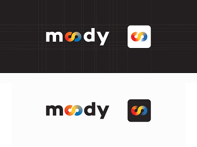 Moody music player mobile app app branding design icon logo logotype product design typography vector web
