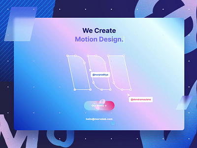 MorvaLab - Digital Design Agency agency app clean design fancy gradient icons lab landingpage minimal morva motion studio team trends ui ui design uxdesign web website