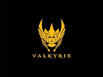 Valkyrie Logo armor ax baldur graphic design helmet mythology nordic norse norseman north ornament scandinavia valhalla valkyrie valkyrie logo valkyrie woman vector viking woman warrior weapon