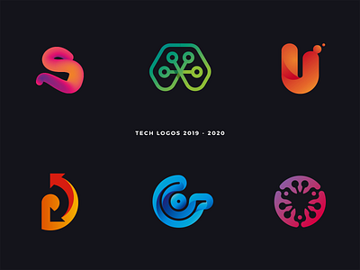 Simple logos 2019 - 2020 abstract logo arrows brand branding colorful design flower frog letter d letter g letter logo letter s letter u logo logos minimalist simple tech technology tomato