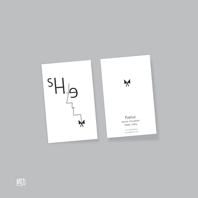 "She" branding design logo typography