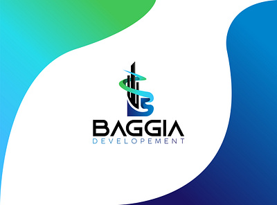 BAGGIA DEVELOPMENT branding clean logo combination mark dailylogochallenge followers gradient logo illustration inspiration logo logo design logo designer logo ideas logo inspiration logo inspirations tahsin nihan uiux design unique logo unique logo design