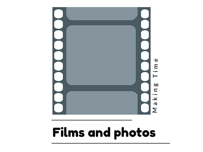Films and photos logo art brand brandidentity design designing editing films graphic design identity illustration logo logo design logodesign maker making mark photos simple unique