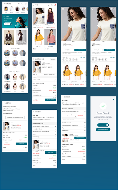 Fashion Store ecommerce app fashion app