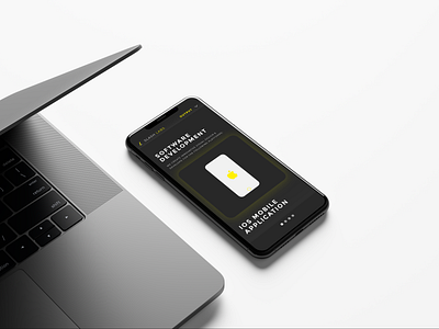 SLASH LABS - WebApp Mockup apple clean design concept dark mode iphone mac mockup typography ui uidesign uiux webapp website