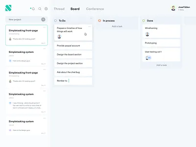 Project management tool asana board projectmanagement projects todo todo app trello ui uidesign