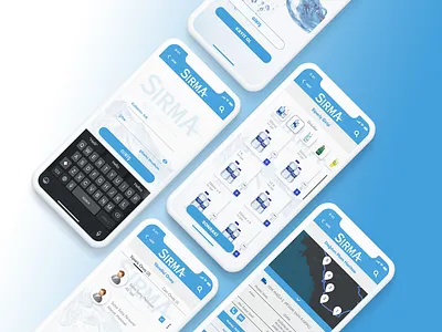 Mobile App UI/UX Design adobe xd design graphic design illustration typography ui ui design ux ux design