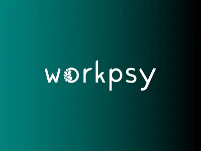 workpsy - the science of people branding design icon illustration lettering logo minimal type typography vector