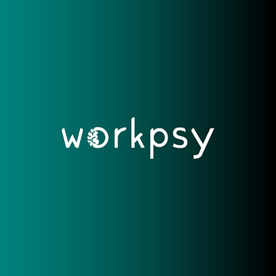 workpsy - the science of people branding design icon illustration lettering logo minimal type typography vector